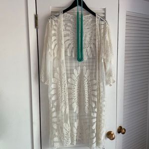 Boho kimono.  Size Large.  Never worn.